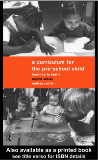 Image of A curriculum for the pre-school child