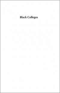 Black Colleges