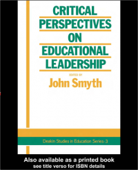 Image of CRITICAL PERSPECTIVES ON EDUCATIONAL LEADERSHIP
