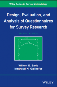 Image of Design, evaluation,
anD analysis of
Questionnaires for
survey research