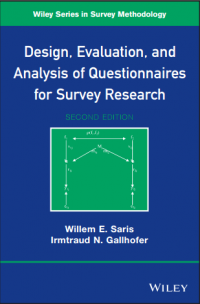 Design, evaluation,
anD analysis of
Questionnaires for
survey research