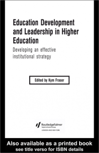 Education Development and Leadership
in Higher Education