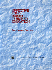 Image of Effective Fund Raising in Higher Education