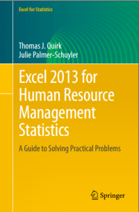 Image of Excel 2013 for
Human Resource
Management
Statistics