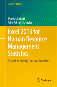 Excel 2013 for
Human Resource
Management
Statistics