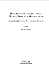 Image of HANDBOOK OF INTERNATIONAL
HUMAN RESOURCE MANAGEMENT
Integrating People, Process, and Context