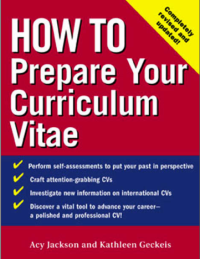 Image of HOW TO
Prepare Your
Curriculum
Vitae