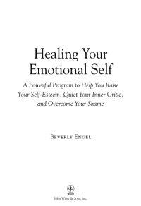 Healing Your Emotional Self