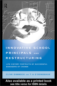 INNOVATIVE SCHOOL PRINCIPALS AND
RESTRUCTURING