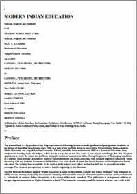 Image of MODERN INDIAN EDUCATION