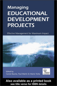 Image of Managing
EDUCATIONAL
DEVELOPMENT
PROJECTS