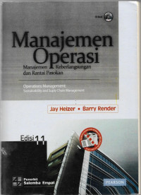 Image of MANAJEMEN OPERASI : Manajemen Keberlangsungan dan Rantai Pasokan