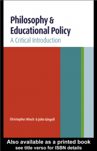 Image of Philosophy and Educational Policy