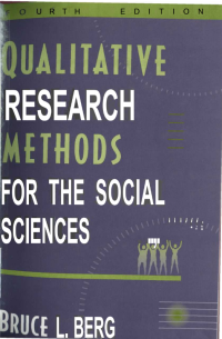 Image of QUALITATIVE RESEARCH METHODS FOR THE SOCIAL SCIENCES.