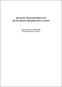 Image of QUALITY MANAGEMENT IN
HUNGARIAN HIGHER EDUCATION