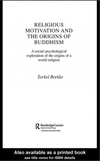 Image of RELIGIOUS
MOTIVATION AND
THE ORIGINS OF
BUDDHISM