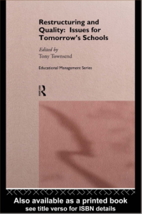 Image of Restructuring and Quality: Issues for
Tomorrow’s Schools