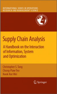Image of SUPPLY CHAIN ANALYSIS