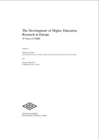 Image of The Development of Higher Education Research in Europe