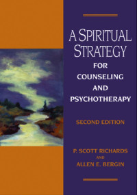 Image of A spiritual strategy for counseling and psychotherapy