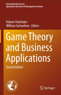 Game Theory and Business
Applications