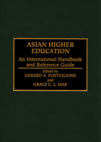 Image of Asian Higher Education An International Handbook And Refence Guide