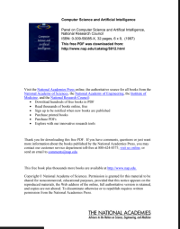 Image of Panel On Computer Science And Artifucal Intelligence