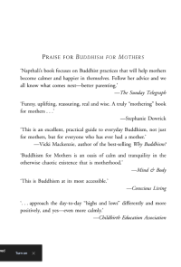 Image of Buddhism For Mothers Witb Linngering Questions