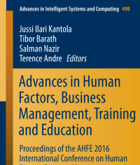 Image of Advances In Human Factors Business Management Training And Education