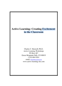 Image of Active Learning : Creating Excitement In The Classroom
