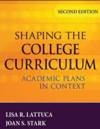 Image of Shaping The College Curriculum Academic Plans In Context