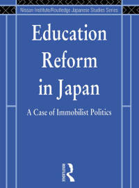 Image of Education Reform In Japan A Case Of Immobilist Politics