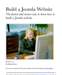 Image of The Fastest And Easiest Way To Learn How To Build A Joomla Website