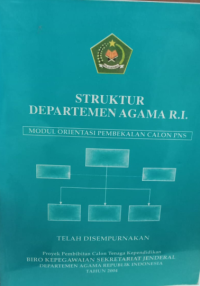 Image of Struktur Departemen Agama R.I