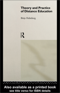 Image of THEORY AND
PRACTICE OF
DISTANCE EDUCATION