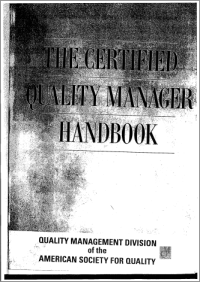 The Certified Quality Manager Handbook