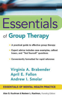 Image of Essentials of Group Therapy