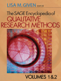 The SAGE Encyclopedia of QUALITATIVE RESEARCH METHODS