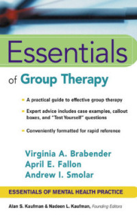 Image of Essentials of Group Therapy