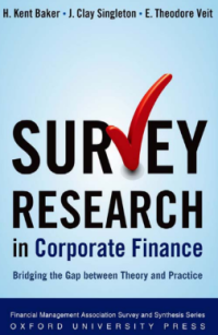 Image of Survey Research in Corporate Finance