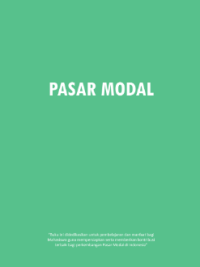 PASAR MODAL