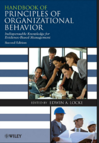 HANDBOOK OF PRINCIPLES OF ORGANIZATIONAL BEHAVIOR