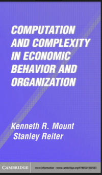 Image of Computation and Complexity in Economic Behavior and Organization