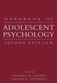 Image of HANDBOOK OF ADOLESCENT PSYCHOLOGY