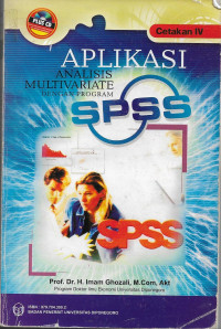 Image of Aplikasi Analisis MUltivariate dengan Program SPSS