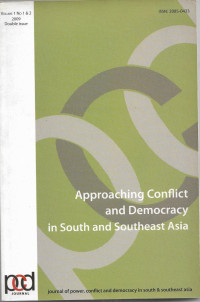 Image of Approaching Conflict And Democracy in South and Southeast Asia