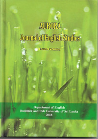 Image of Aurora : Journal Of English Studies