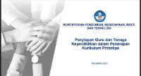 Image of Penyiapan Guru dan Tenaga
Kependidikan dalam Penerapan Kurikulum Prototipe
