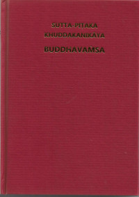 Image of Kitab Suci Tipiṭaka — Sutta-Piṭaka, Khuddaka Nikāya: Buddhavaṃsa.