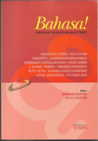 Image of Bahasa : Kumpulan Tulisan di Majalah Tempo